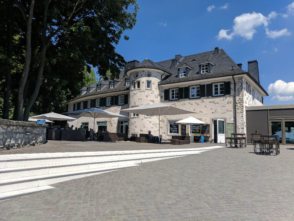 Restaurant at the summit of Drachenfels