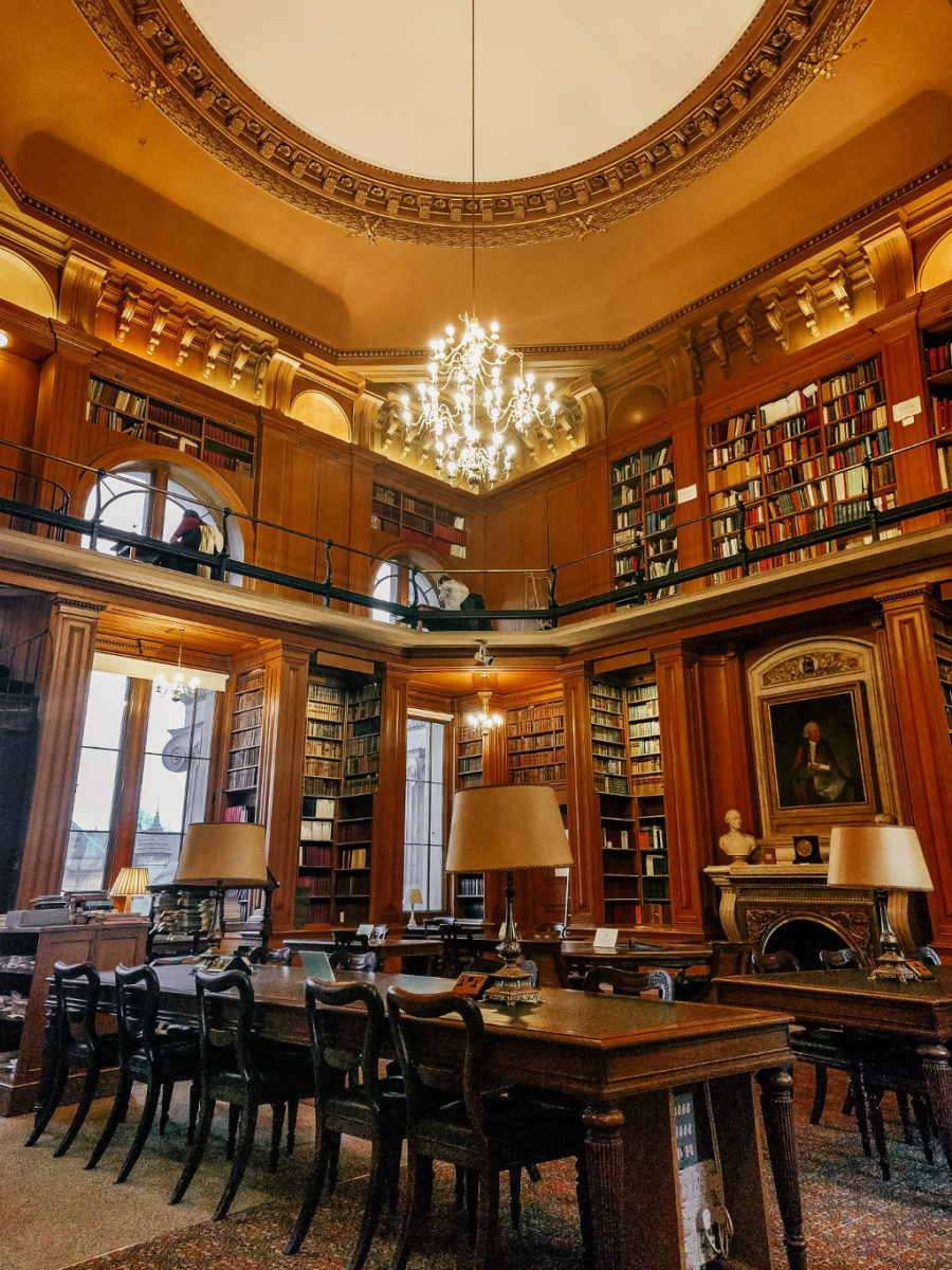 Interior of the Taylor Institution Library/Taylorian in Oxford