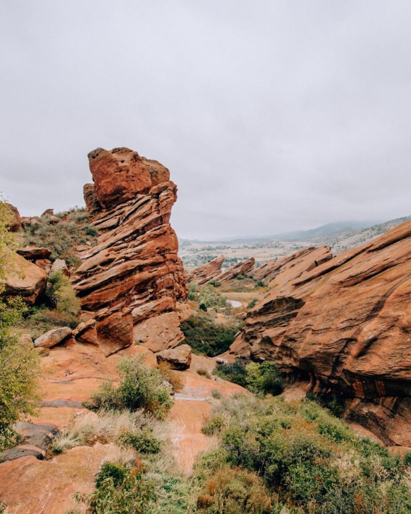View from Red Rocks Amphitheater