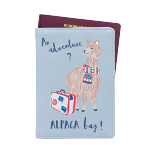 Alpaca passport holder