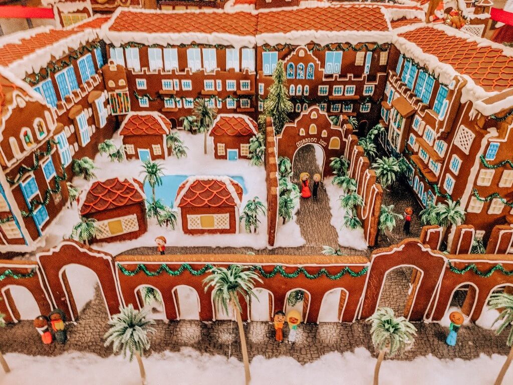 Gingerbread house of the Mission Inn