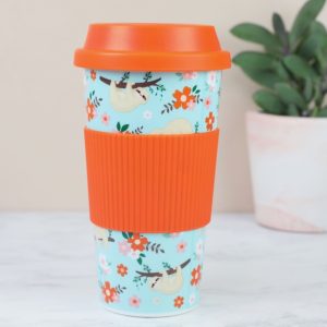 Sloth travel mug