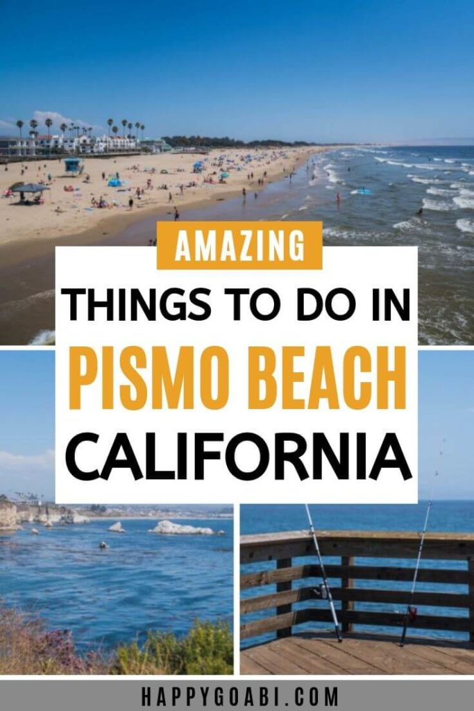 Pinterest image for Pismo Beach article