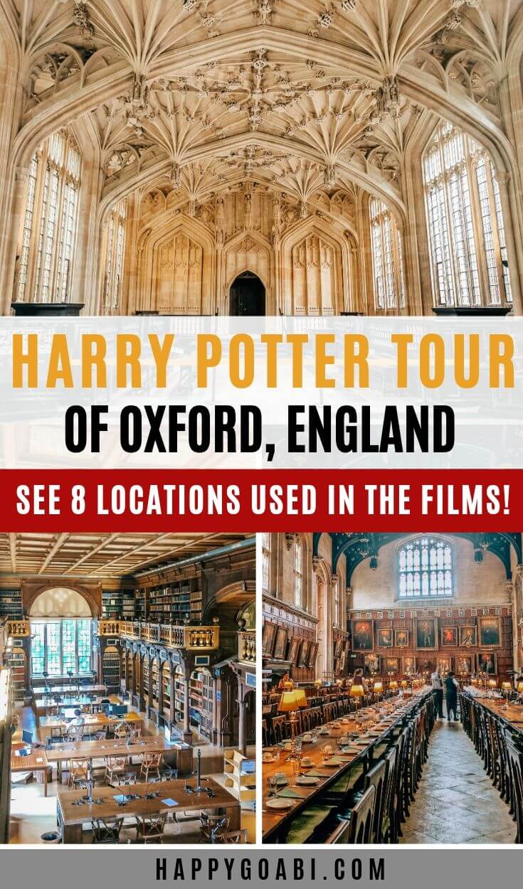 harry potter tour oxford
